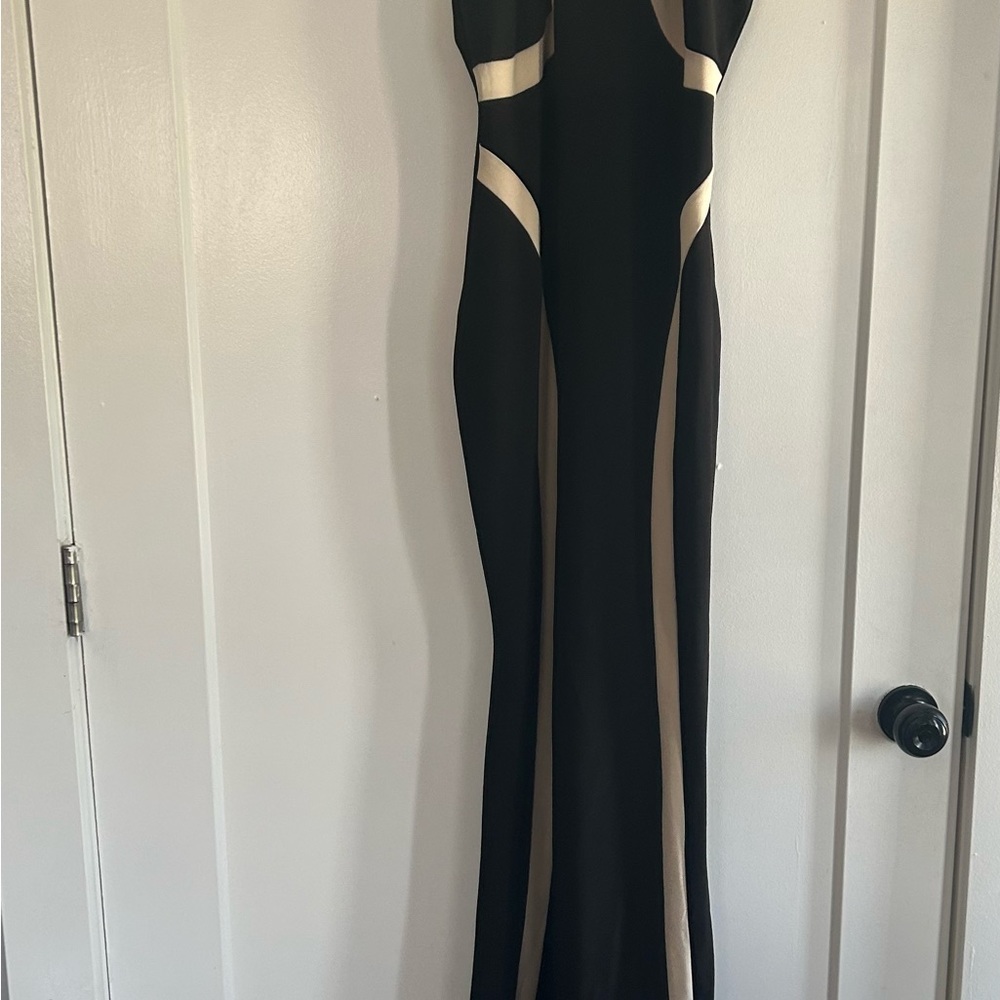 Women’s full length maxi dress.